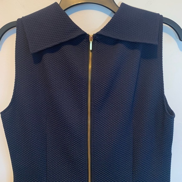 American Living Ponte Navy Sheath Dress - Picture 7 of 11